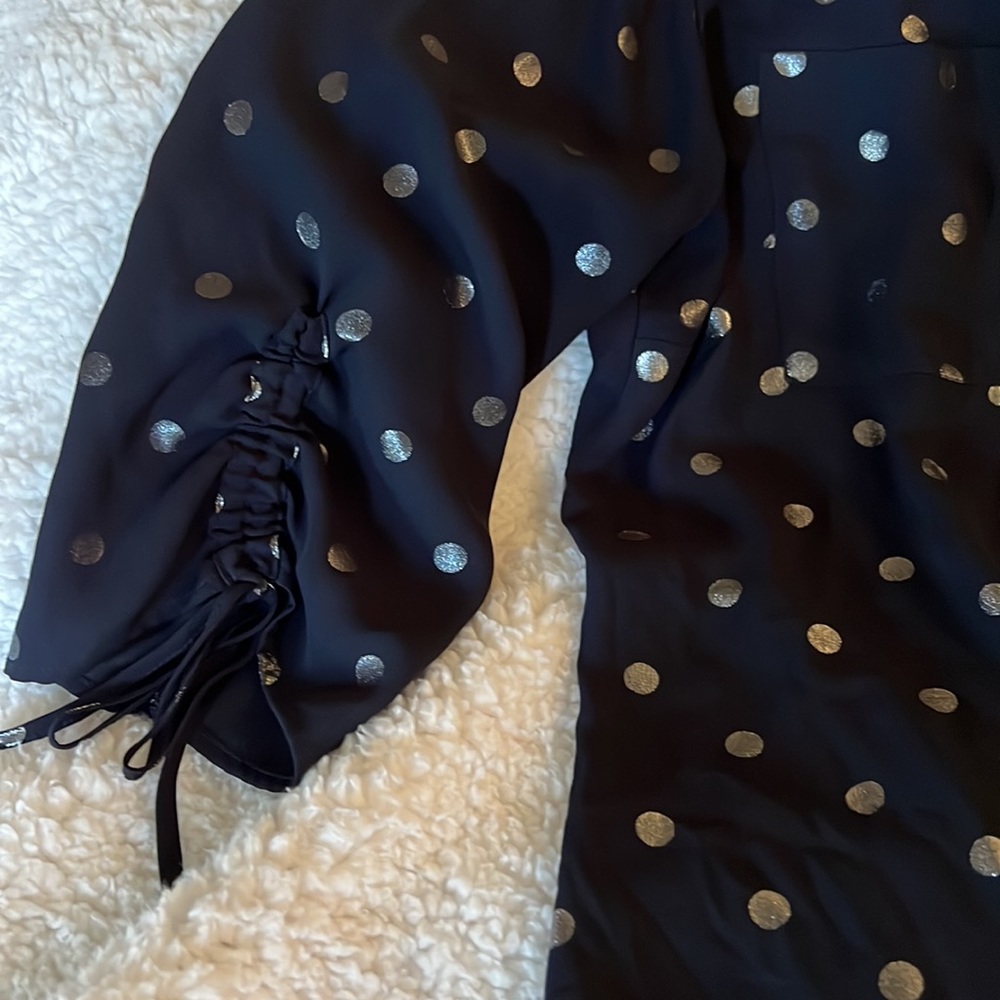 NY&Co Soho Jeans Navy Top - Picture 3 of 7